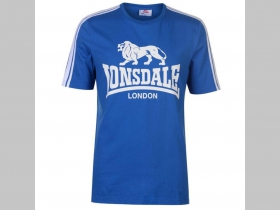 Lonsdale pánske royal (kráľovsky) modré tričko PROMO 60%bavlna 40%polyester